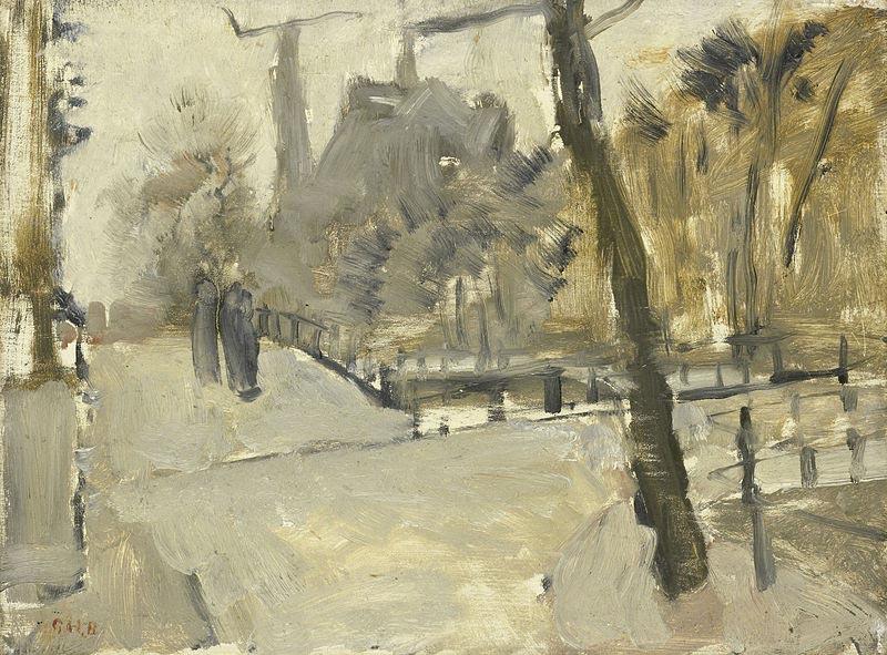 George Hendrik Breitner The Leidsegracht in Amsterdam